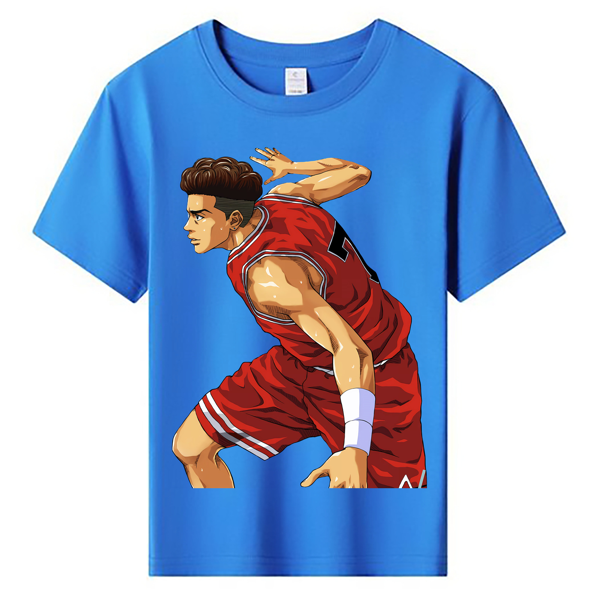 （画像用） SLAM DUNK／スラムダンク 綿100％キッズTシャツ（フロントプリント）